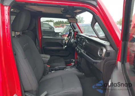 2020 Jeep Wrangler Unlimited Sahara 4X4 z USA, uszkodzony, nr VIN 1C4HJXEN5LW136817